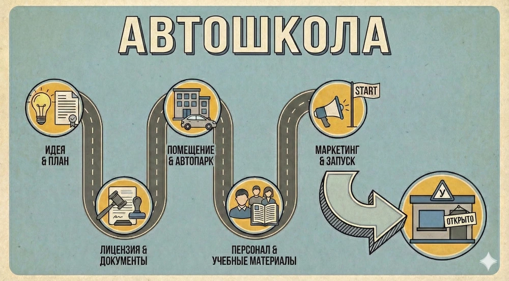 Как открыть автошколу и не прогореть — от идеи до бизнес-плана
