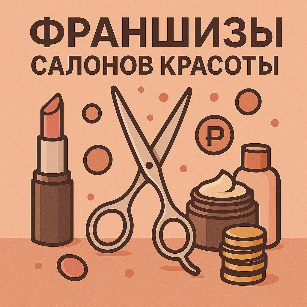 ТОП-15 франшиз салонов красоты 2025: от 700 тыс. до 10 млн руб. с окупаемостью от 9 месяцев
