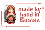 Made by hand in Russia